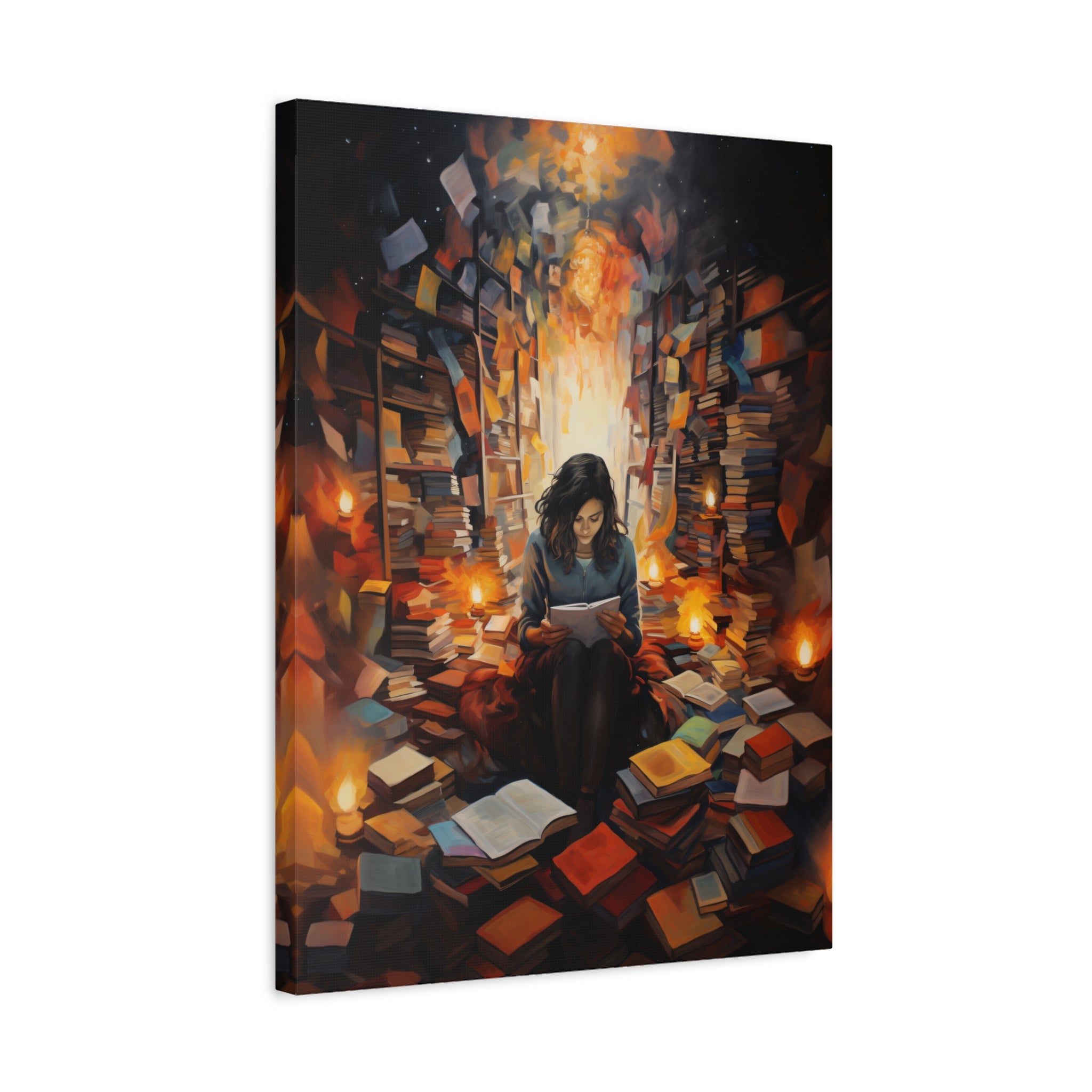 1.25" Matte Canvas - The Sanctuary of Stories