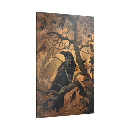 .75&quot; Matte Canvas - Majestic Raven&