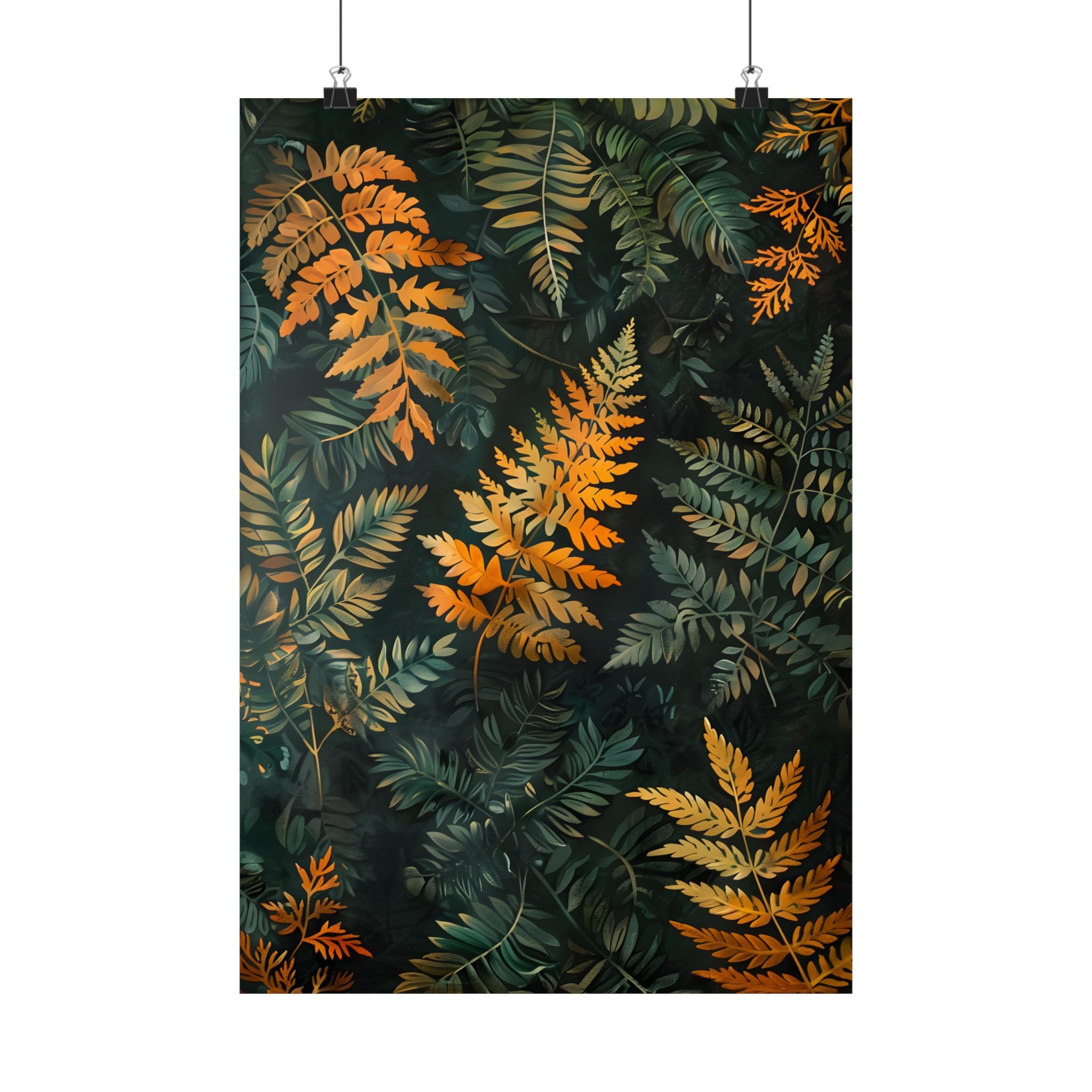 Golden Fern Elegance