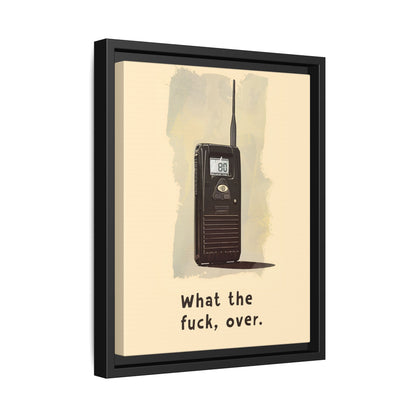 Framed Canvas - Walkie Talkie WTF Moment