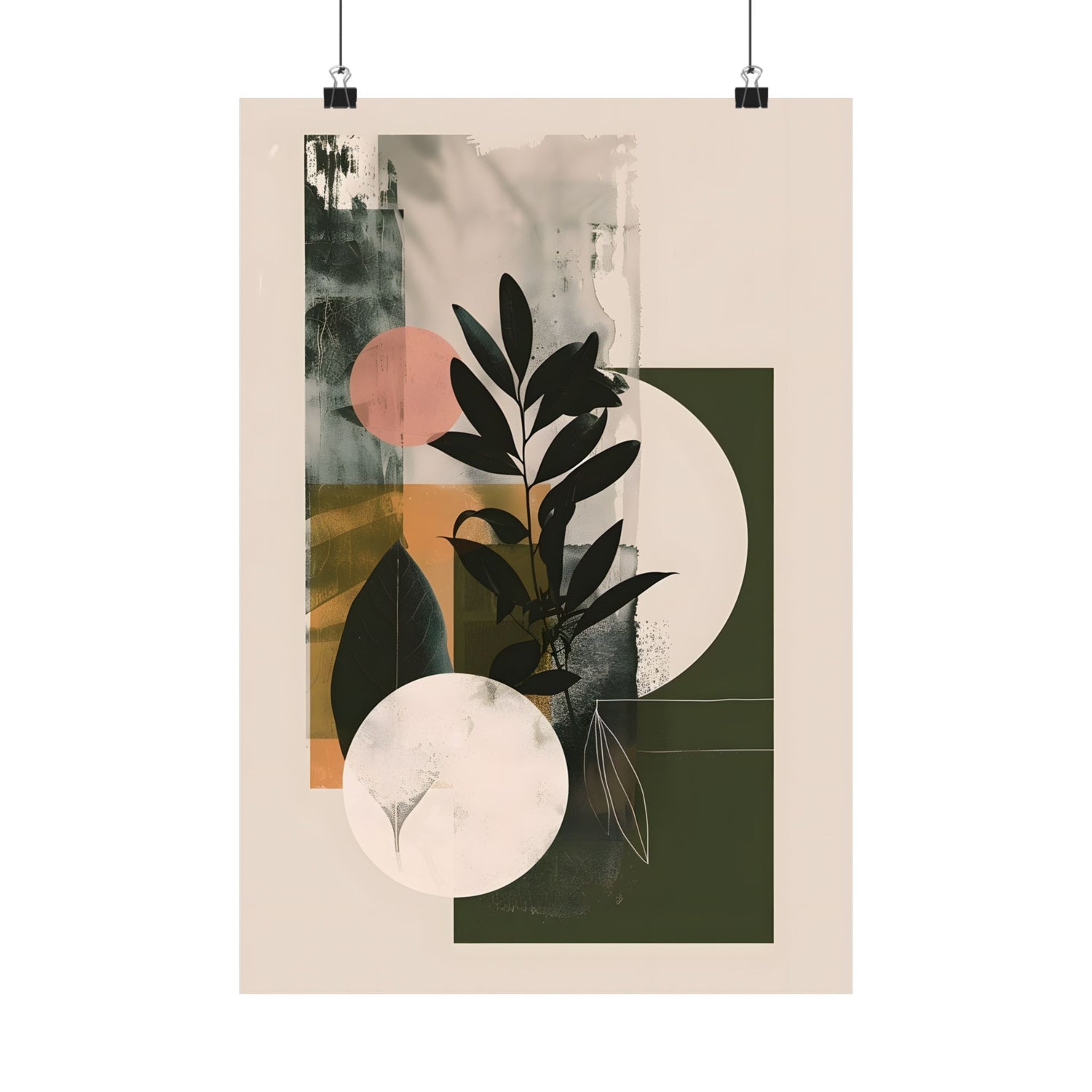 Earthy Geometric Botanicals
