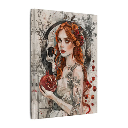 .75" Matte Canvas - Persephone’s Pomegranate Curse
