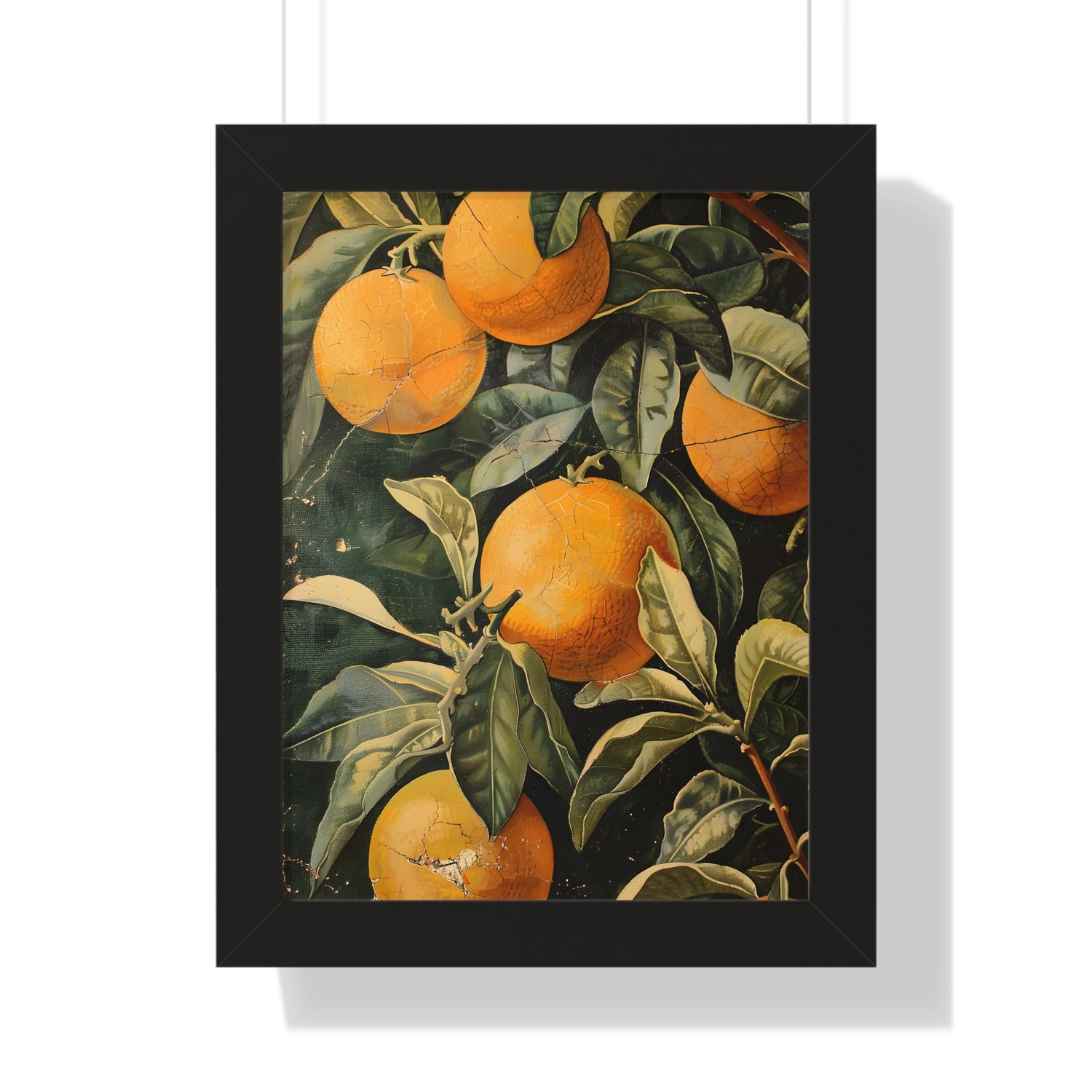 Framed Paper Print - Citrus Grove Splendor