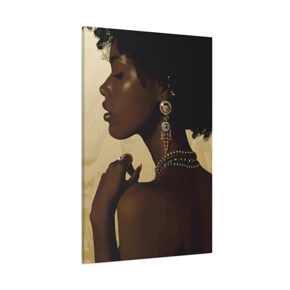 1.25" Matte Canvas - Regal Jewel Toned Muse