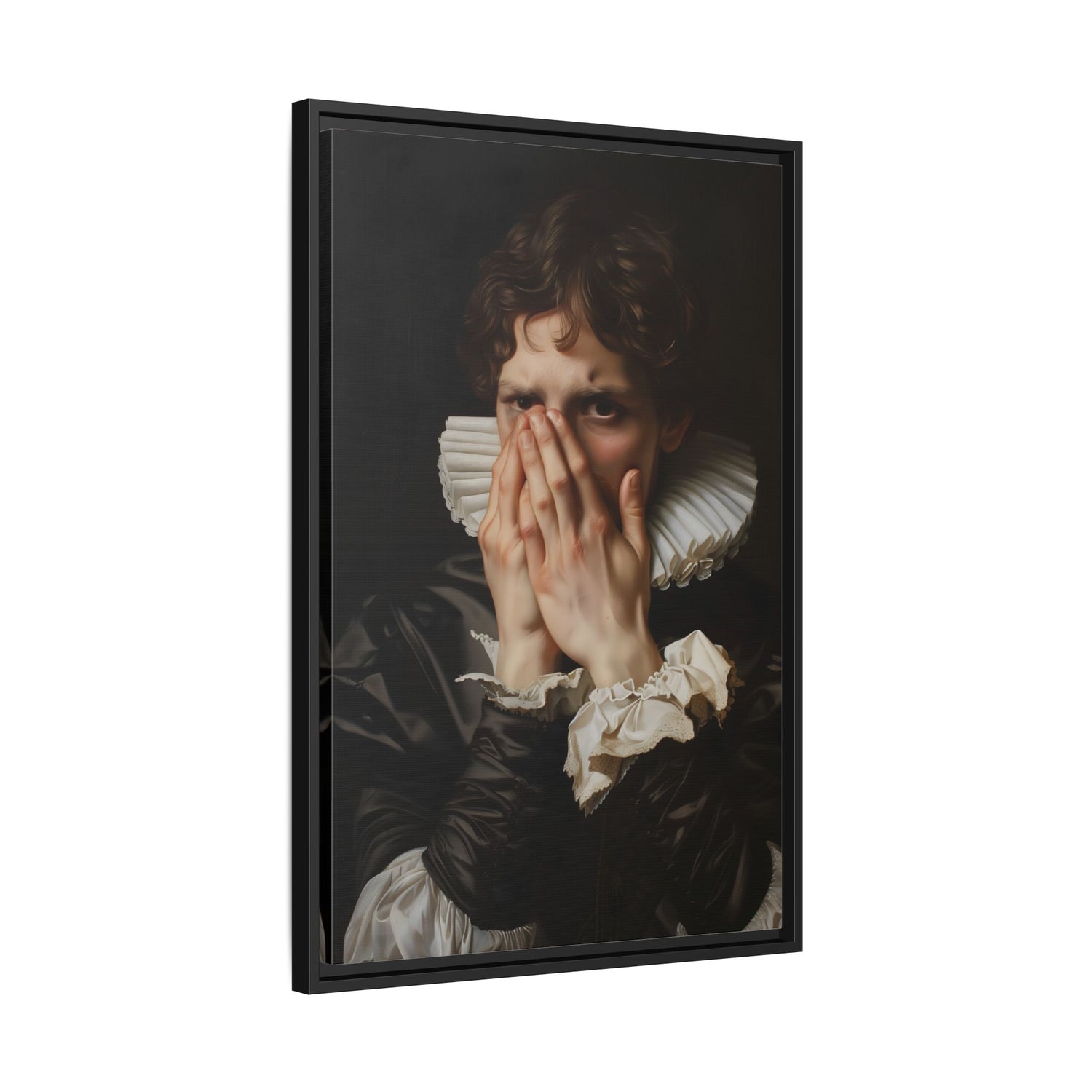 Framed Canvas - The Foul Flush Reaction