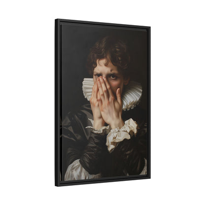 Framed Canvas - The Foul Flush Reaction