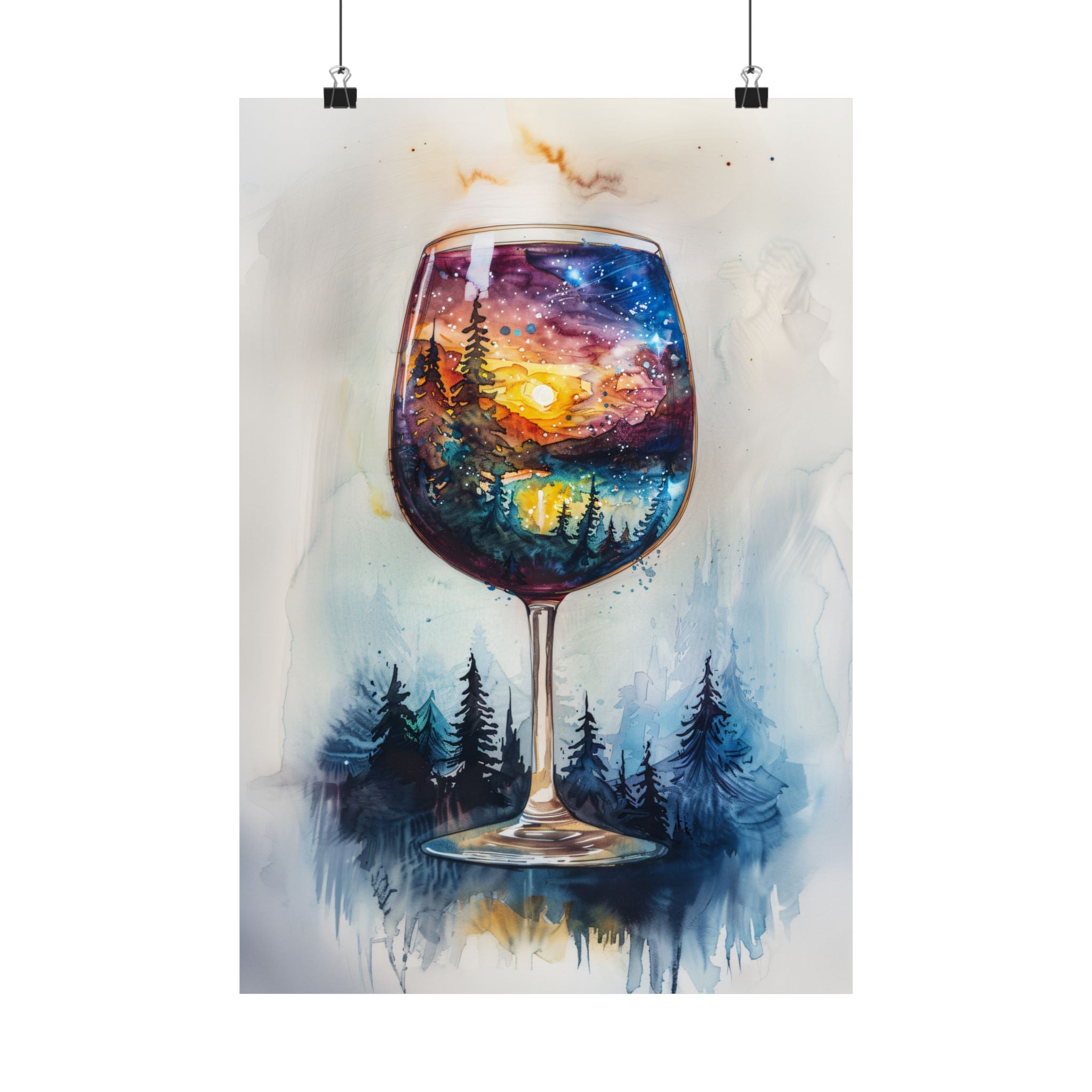 Galaxy Within the Wine Glass