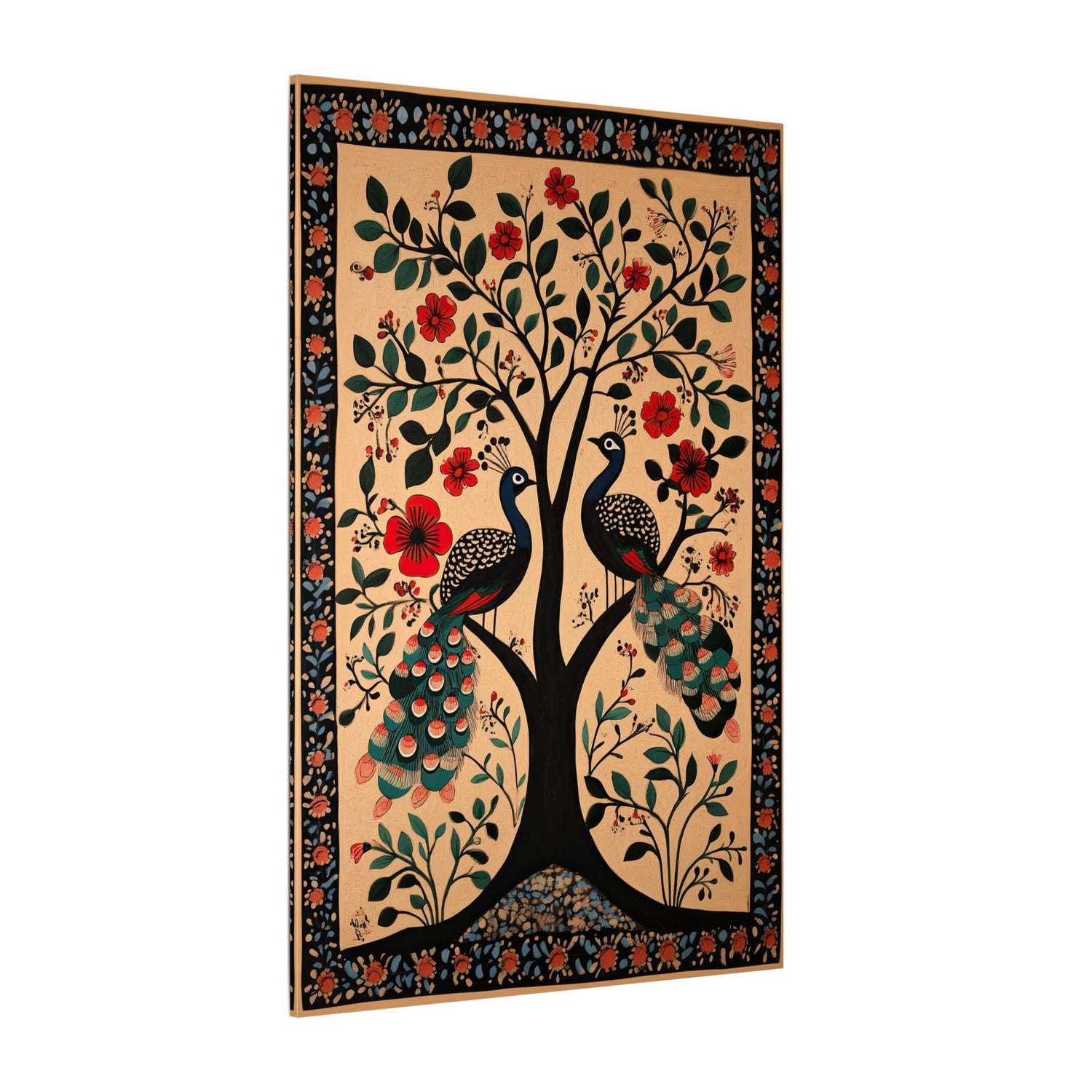 .75" Matte Canvas - Lovers Under Blooming Canopy