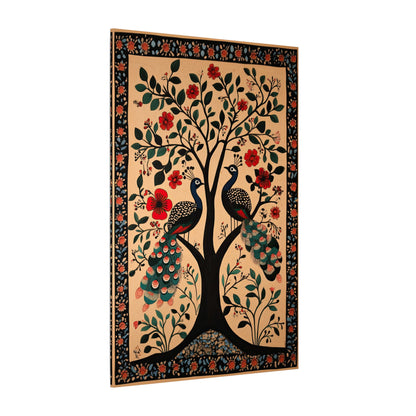 .75" Matte Canvas - Lovers Under Blooming Canopy