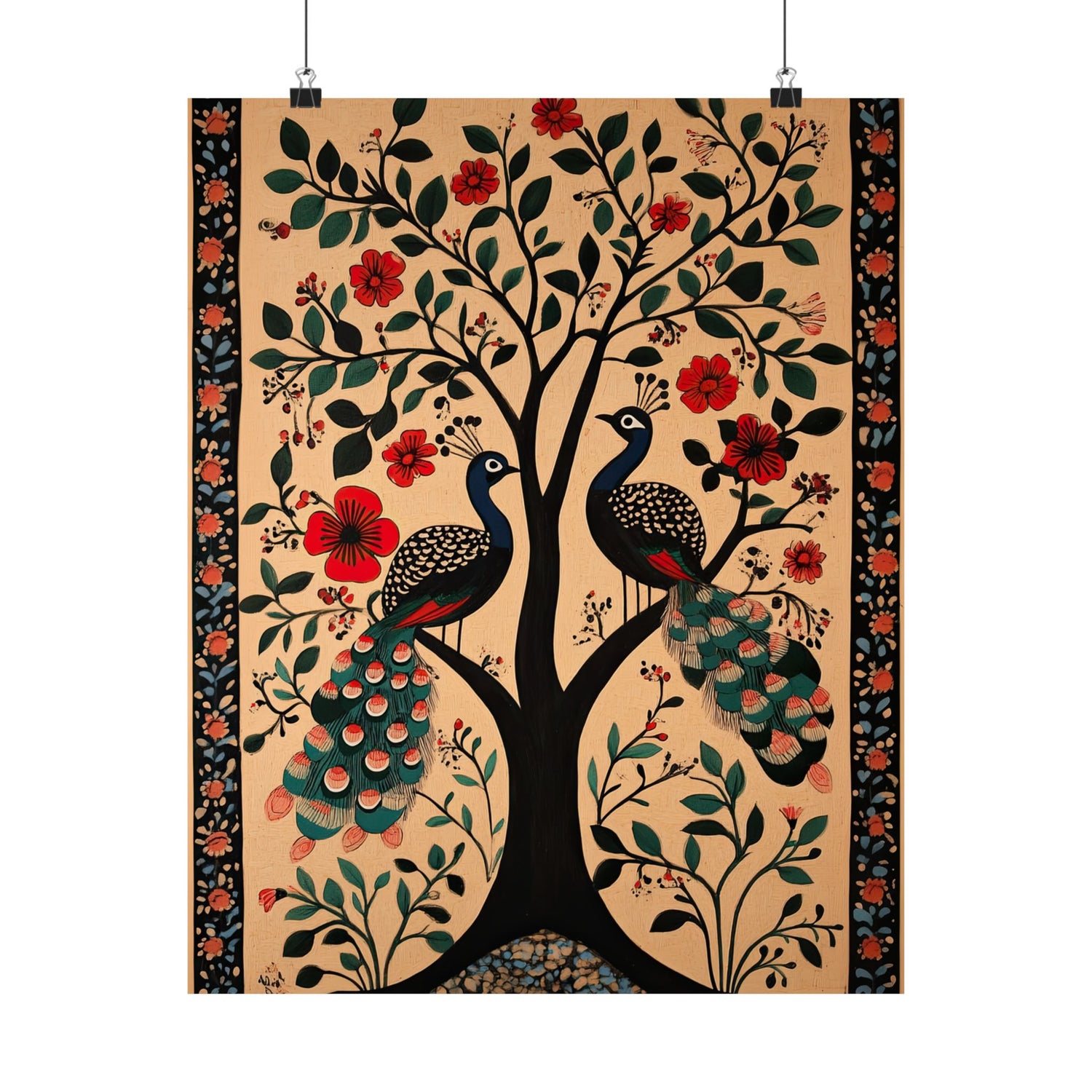 Lovers Under Blooming Canopy