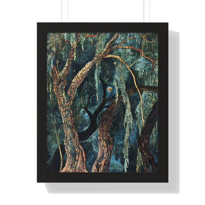 Framed Paper Print - Morris Willow Whispers