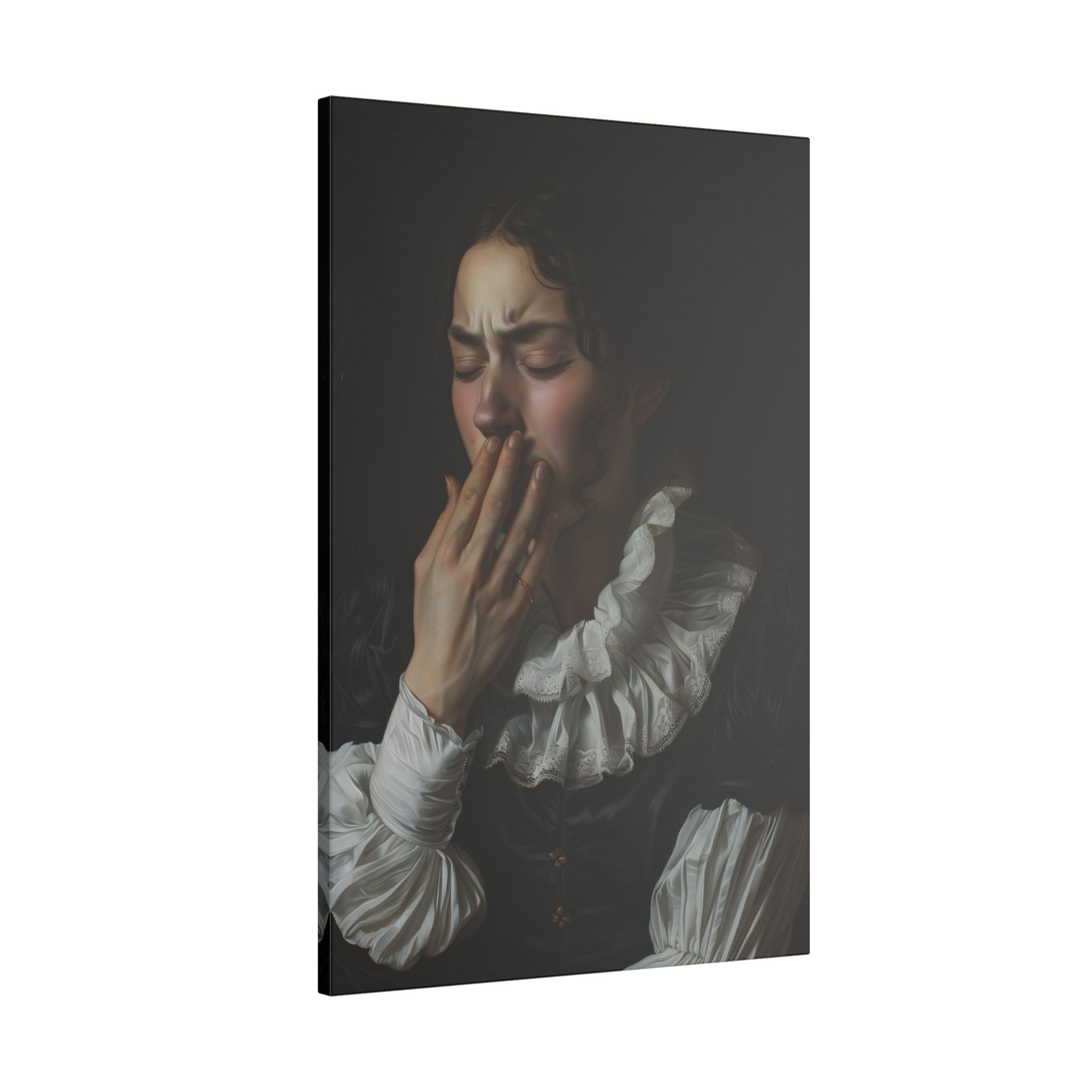 .75" Matte Canvas - Oh No, It Hit Me