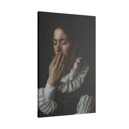 .75" Matte Canvas - Oh No, It Hit Me