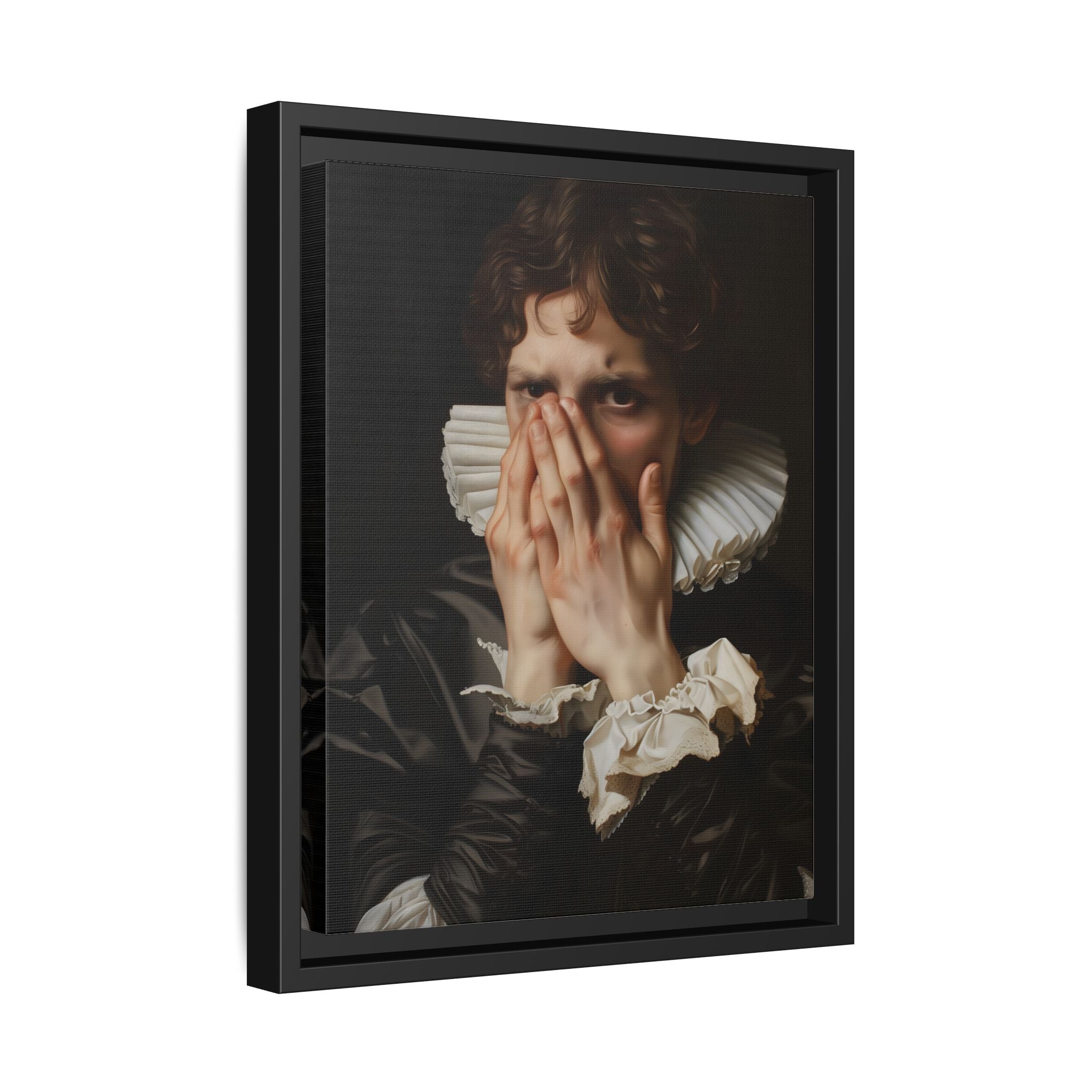 Framed Canvas - The Foul Flush Reaction