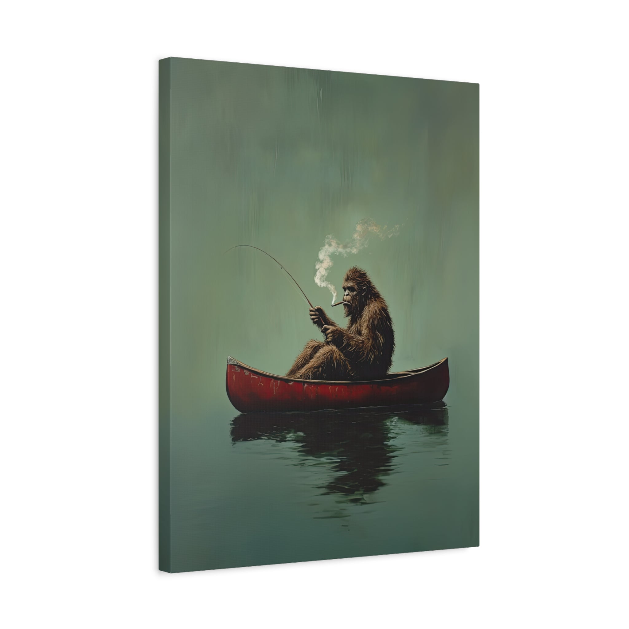 1.25" Matte Canvas - Bigfoot Canoe Adventure