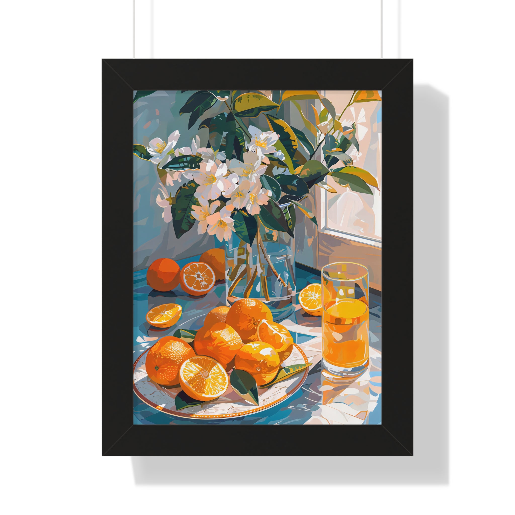 Framed Paper Print - Citrus Blossom Morning