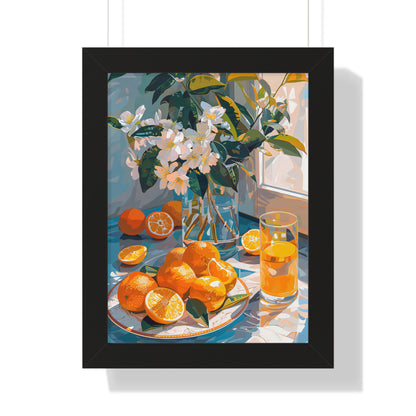 Framed Paper Print - Citrus Blossom Morning