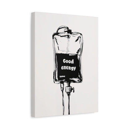 1.25" Matte Canvas - Good Energy IV Bag