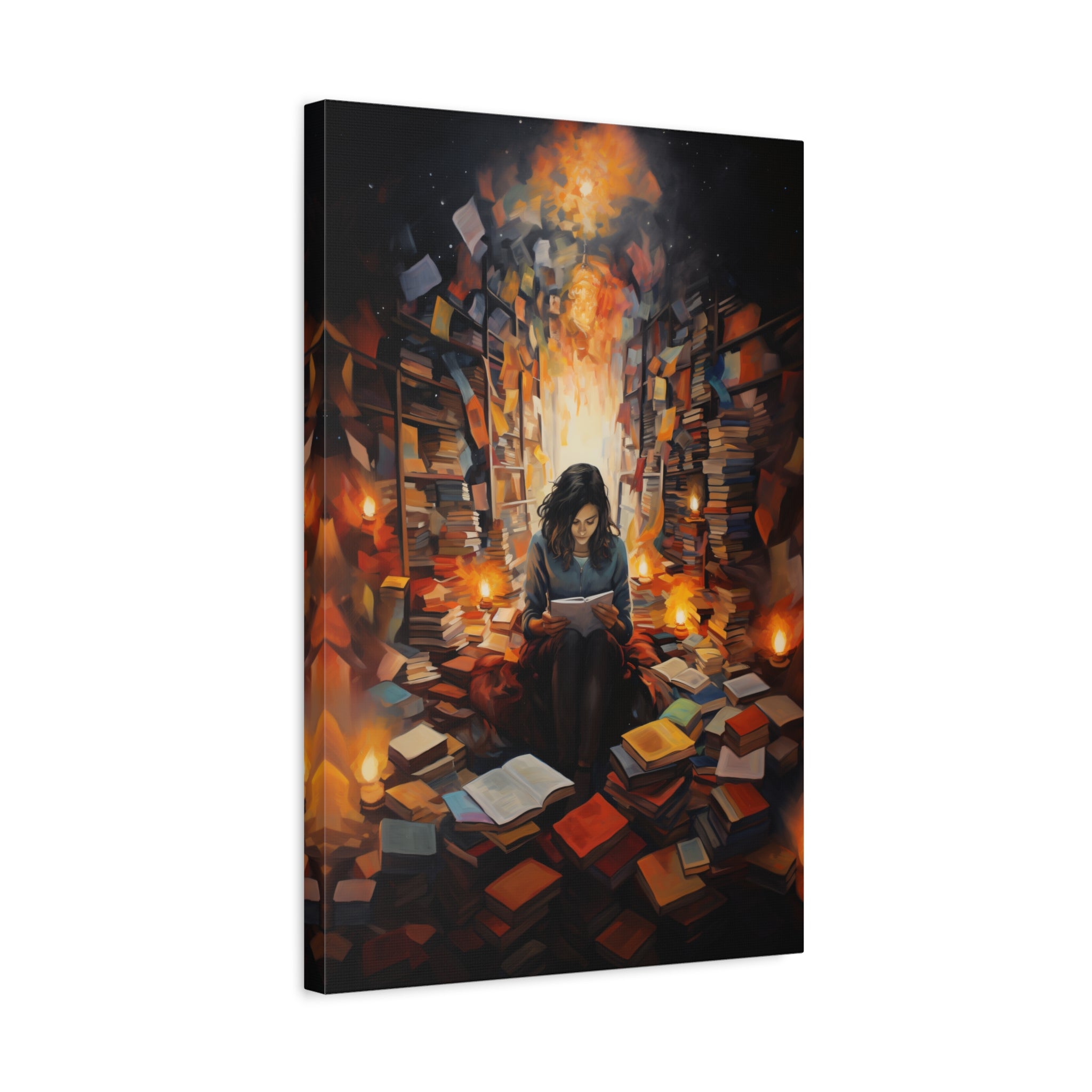 1.25" Matte Canvas - The Sanctuary of Stories