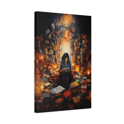 1.25" Matte Canvas - The Sanctuary of Stories