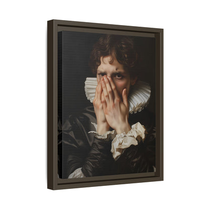 Framed Canvas - The Foul Flush Reaction