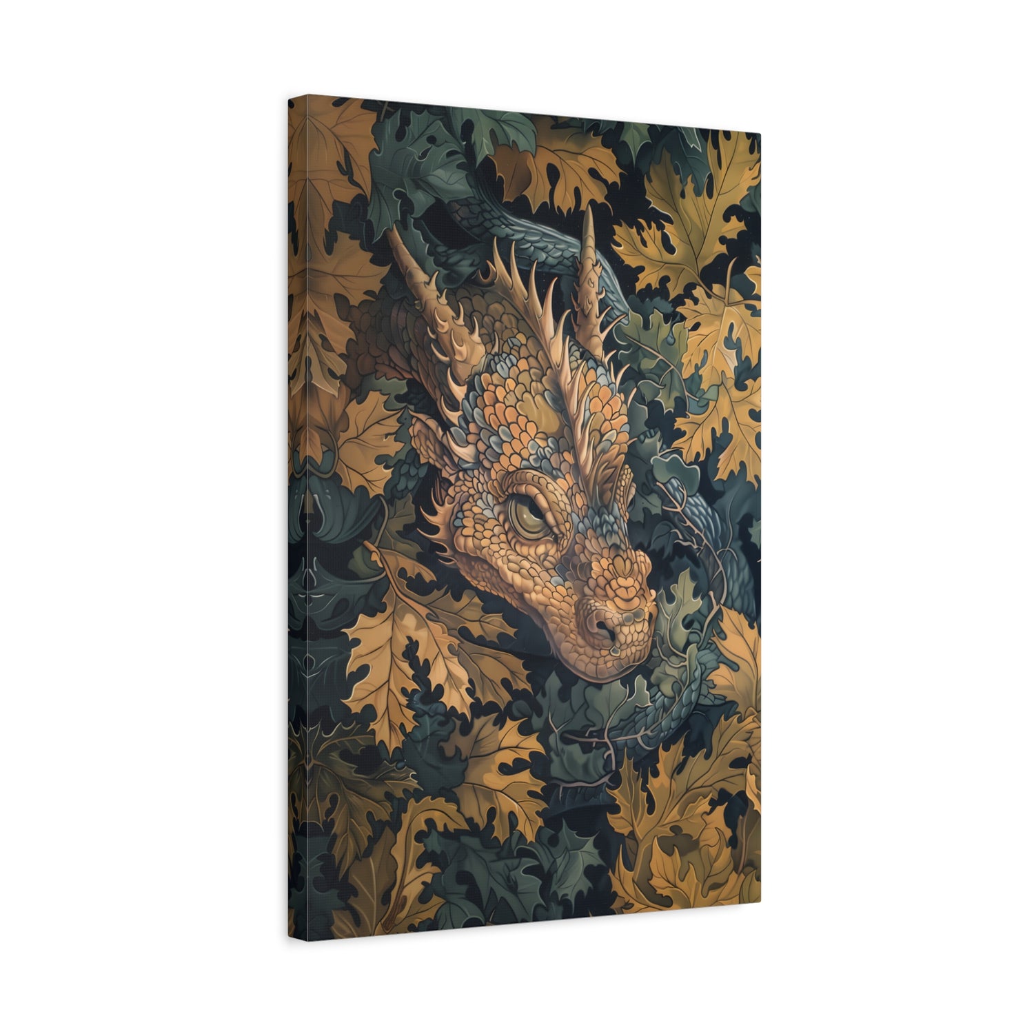 1.25" Matte Canvas - Enchanted Forest Dragon