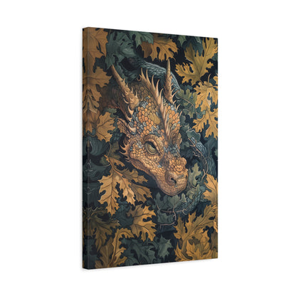 1.25" Matte Canvas - Enchanted Forest Dragon