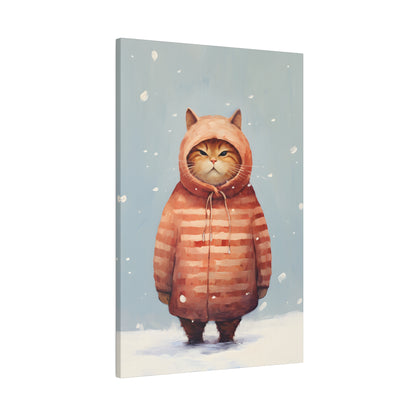 .75&quot; Matte Canvas - Grumpy Winter Floof