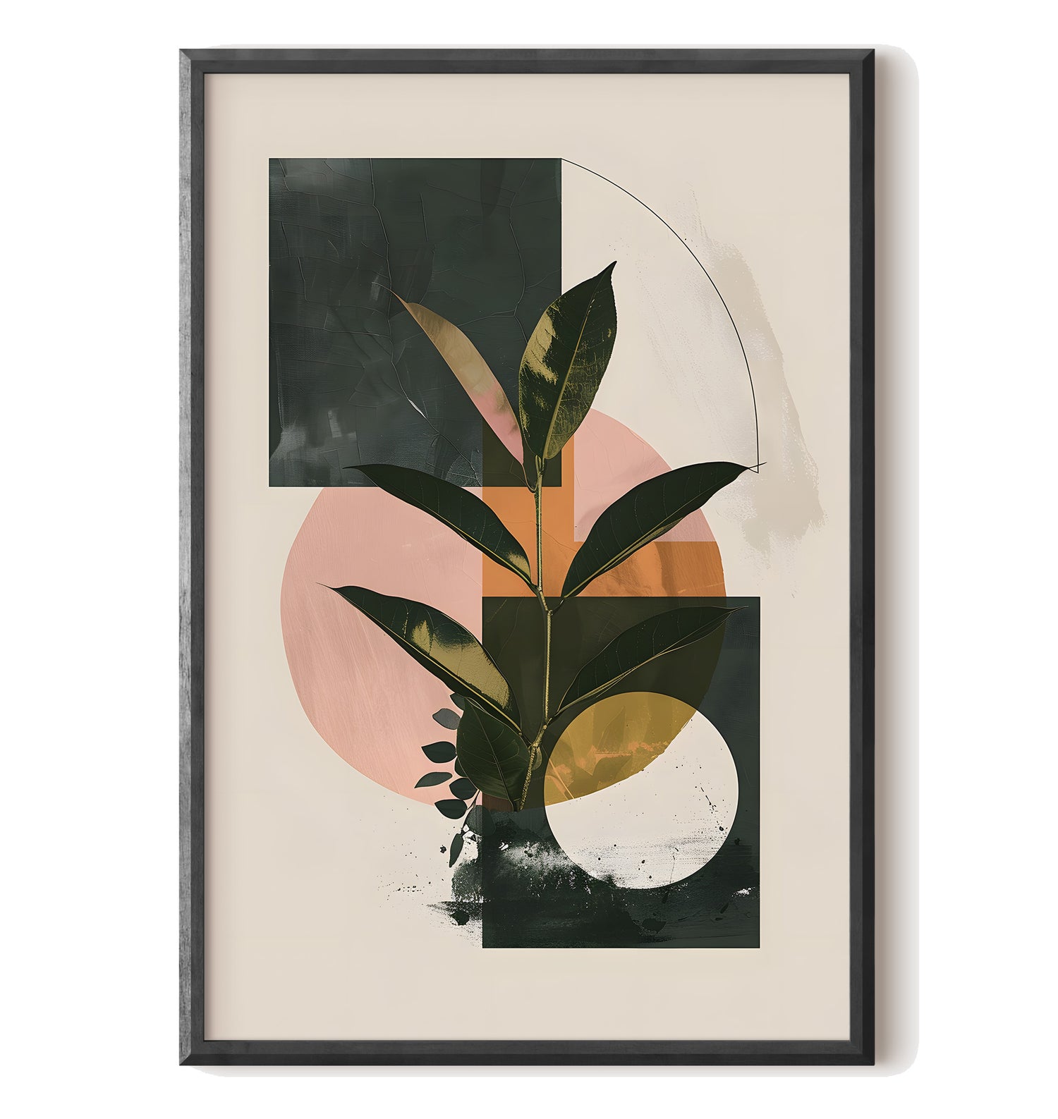 Blush Geometry Leafscape