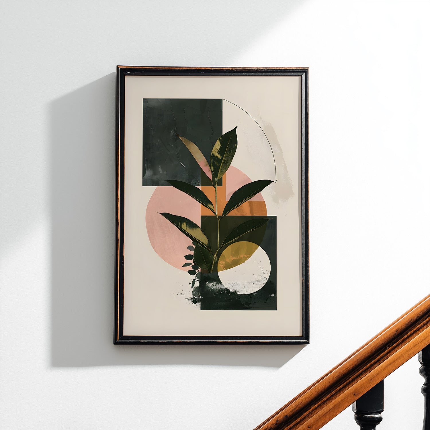 Blush Geometry Leafscape