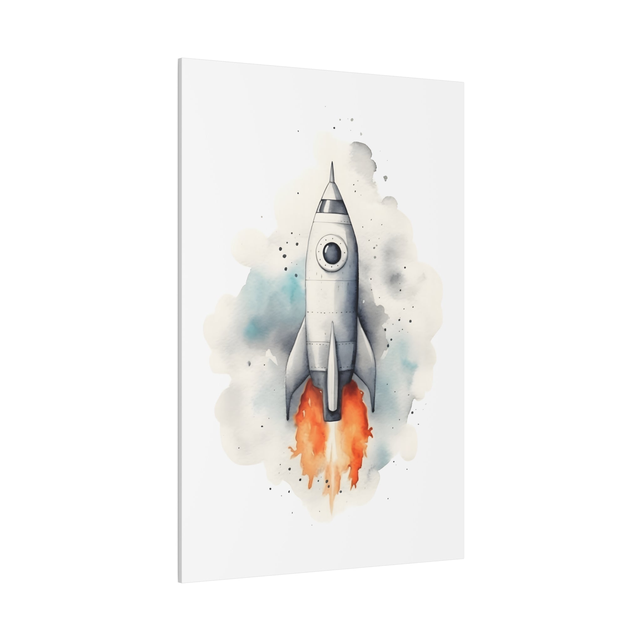 .75&quot; Matte Canvas - Cosmic Liftoff Dreams