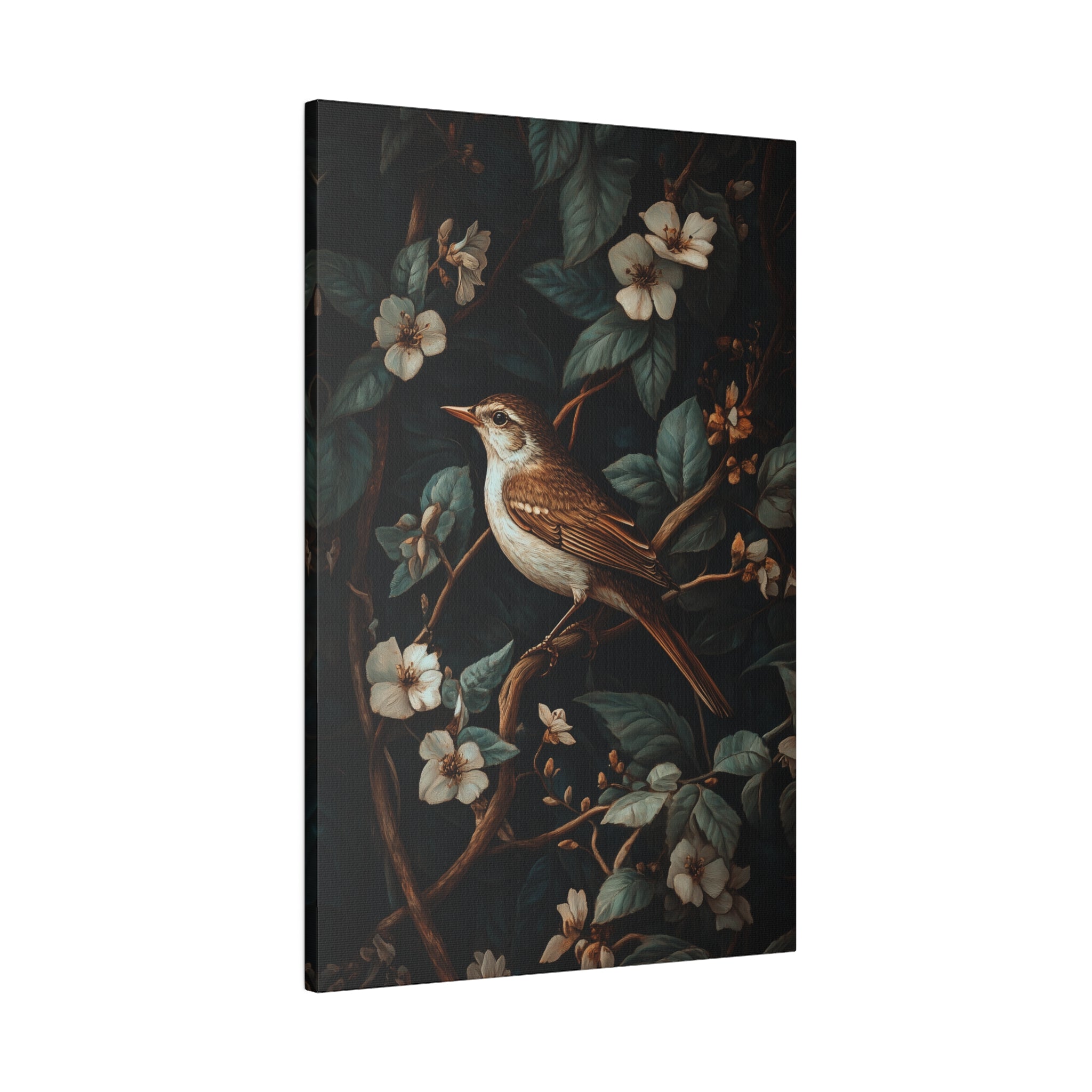 .75" Matte Canvas - Serenade Among Blossoms