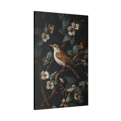 .75" Matte Canvas - Serenade Among Blossoms