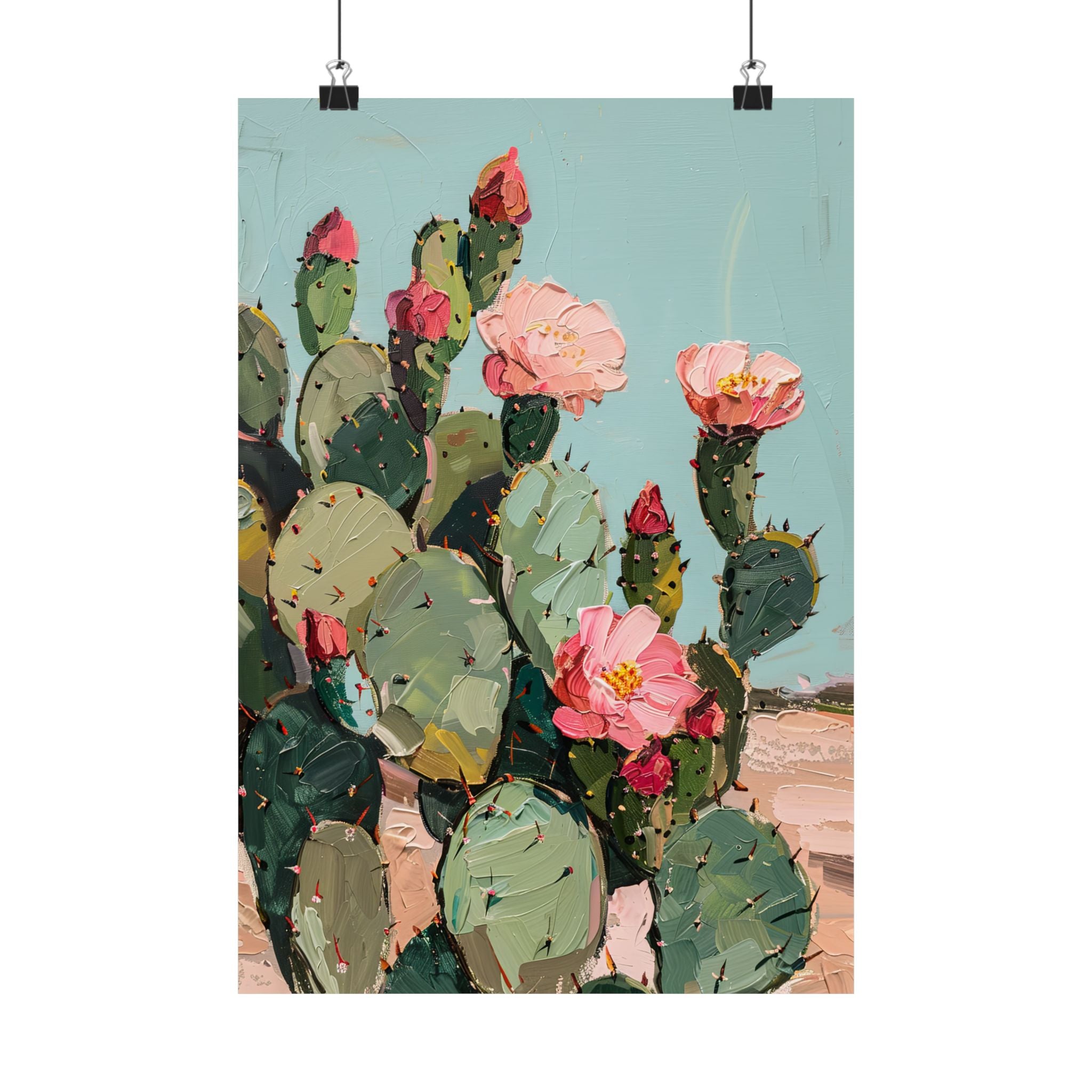 Arizona Blooming Cactus Color