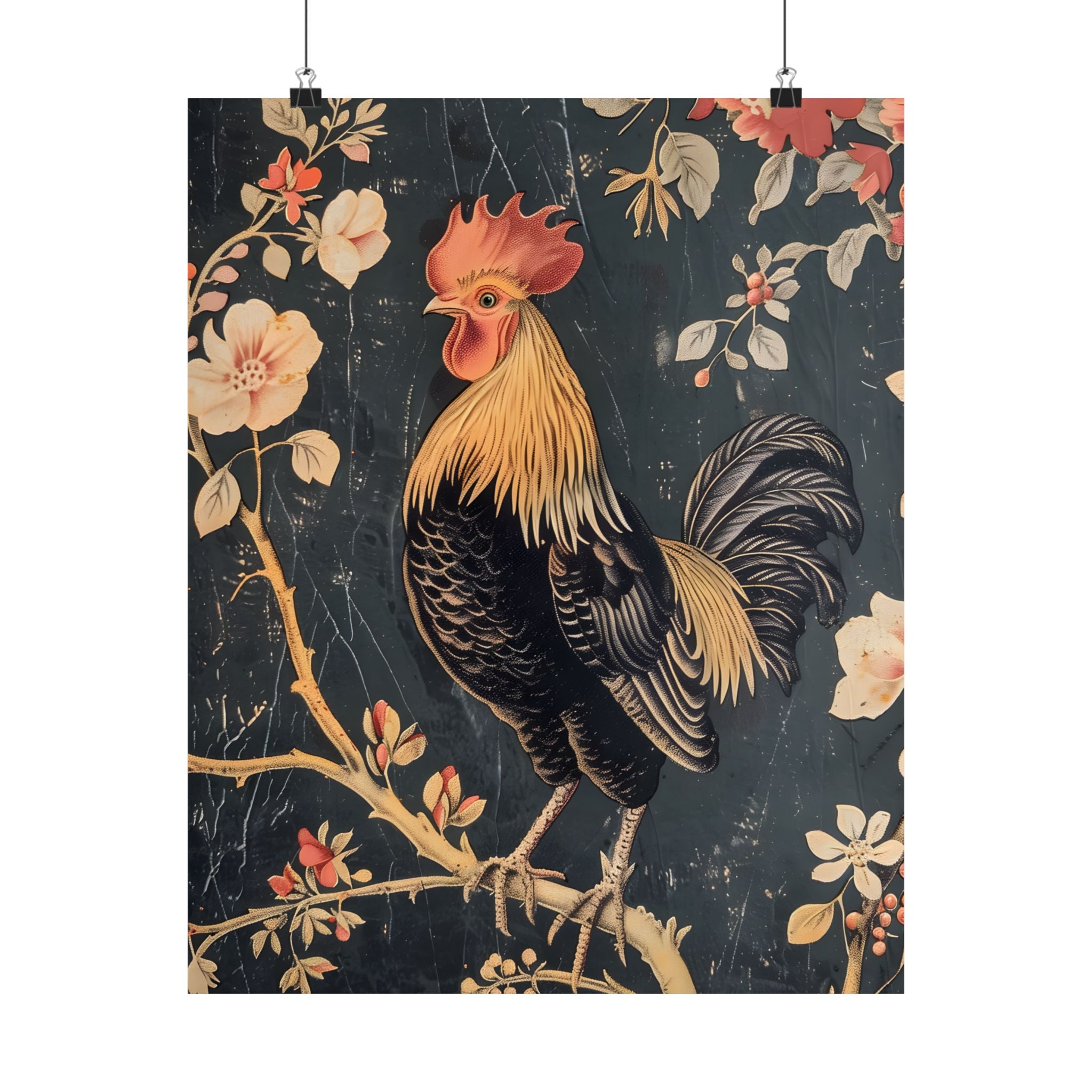 Blooming Rooster Glory