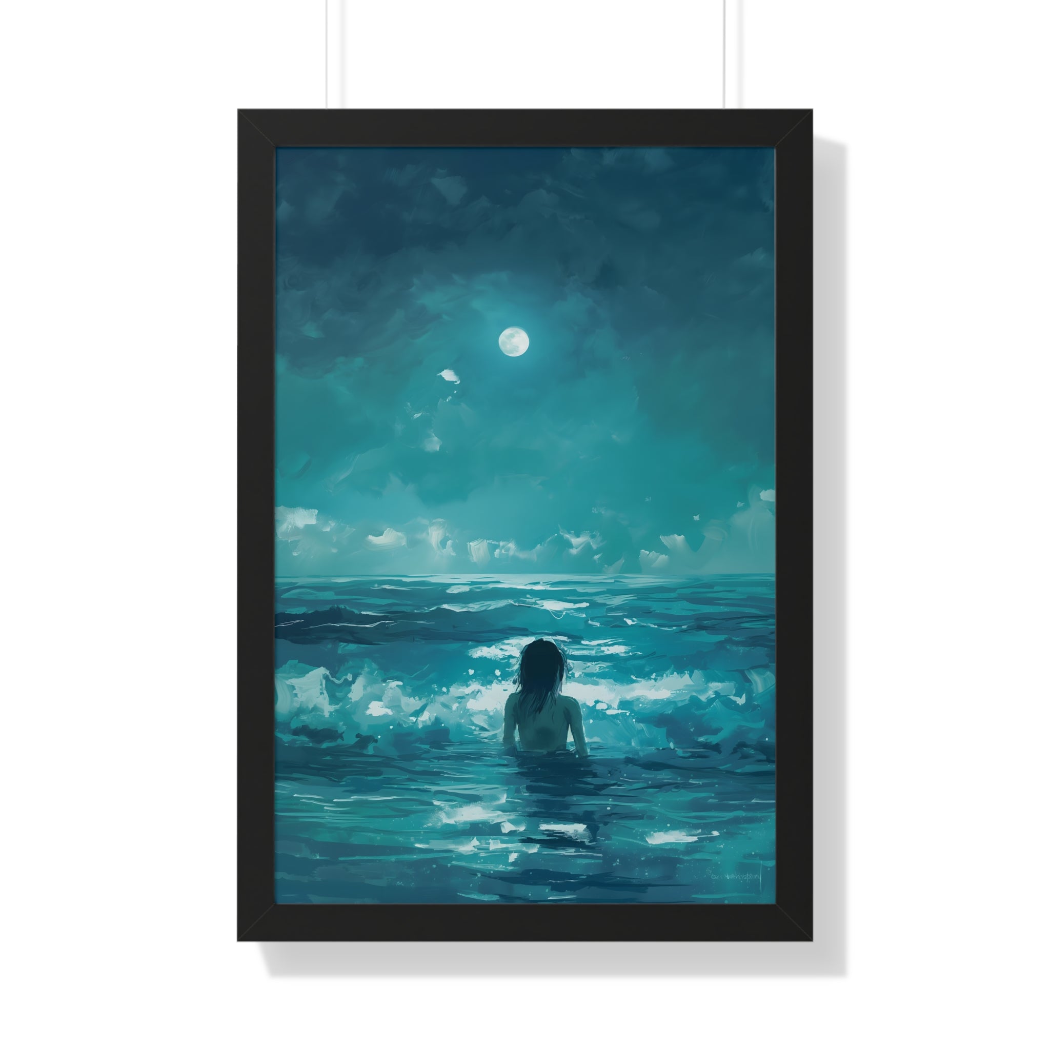 Framed Paper Print - Married to the Sea