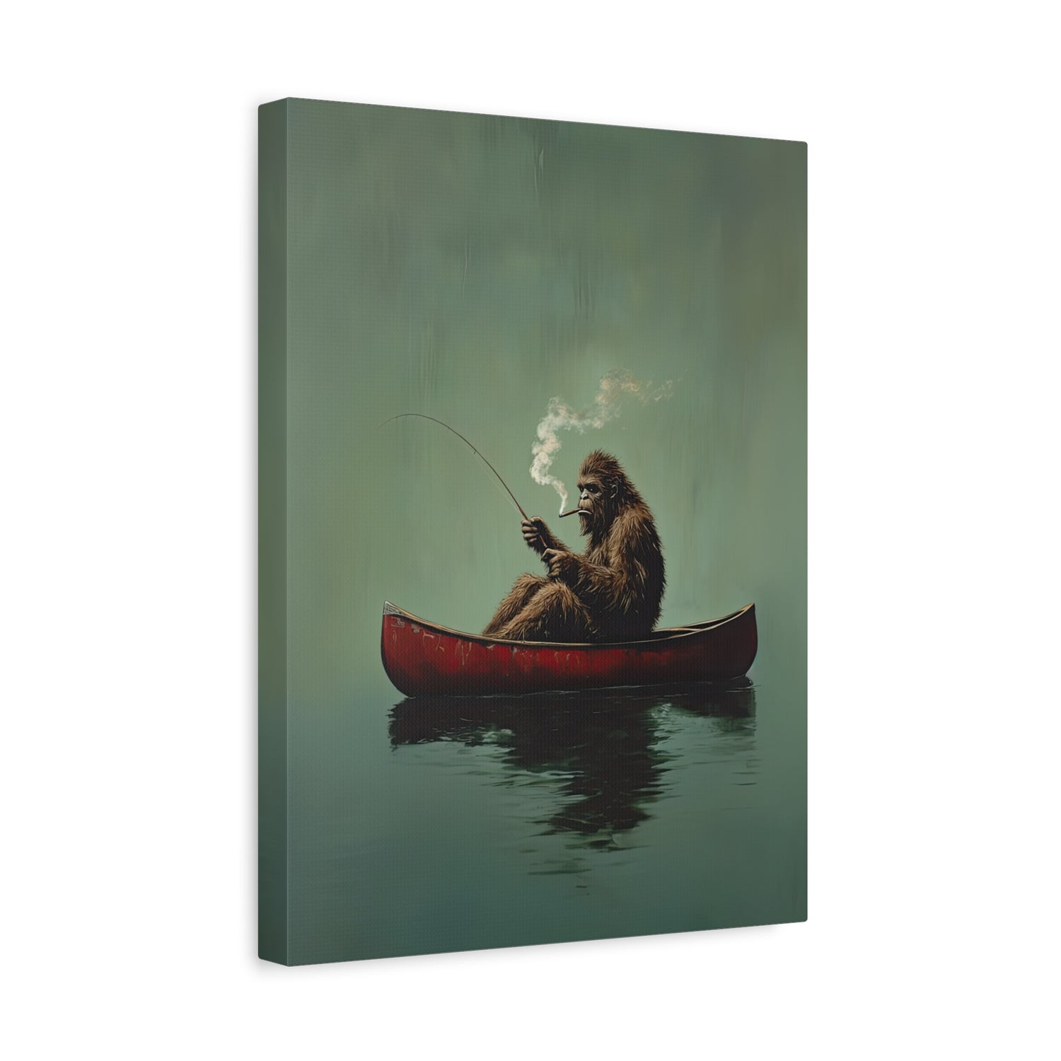 1.25" Matte Canvas - Bigfoot Canoe Adventure