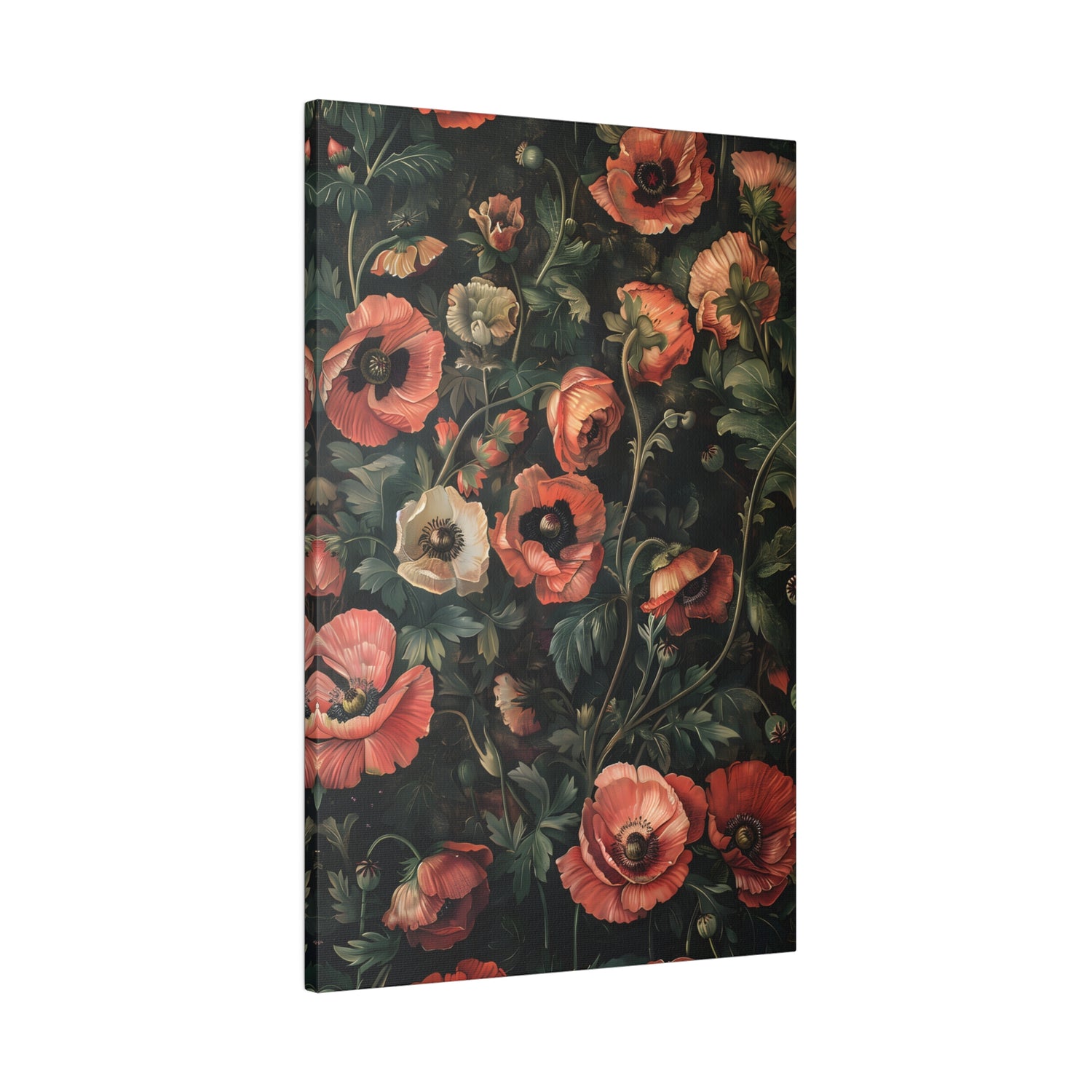 .75&quot; Matte Canvas - Enchanted Poppy Reverie