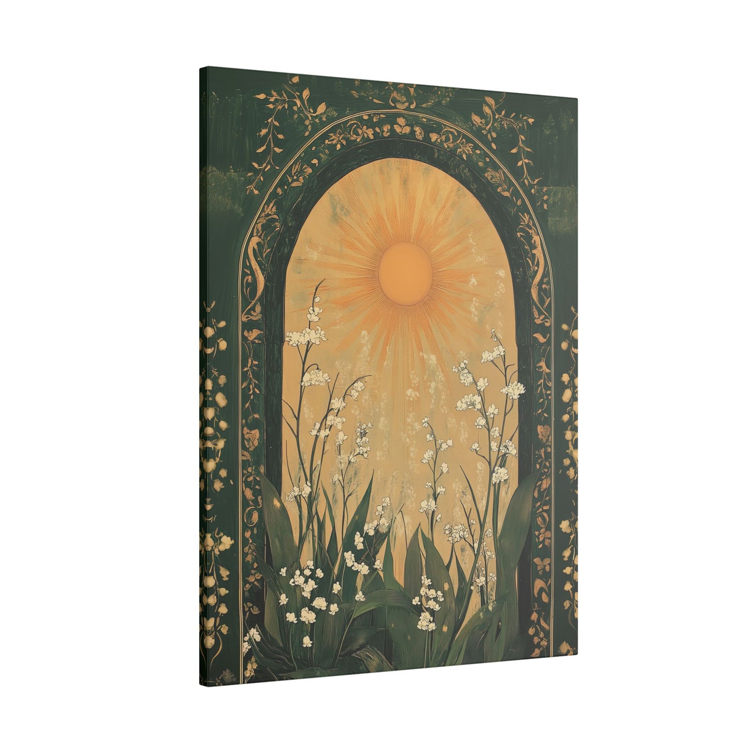 .75" Matte Canvas - Lily of the Valley Archway