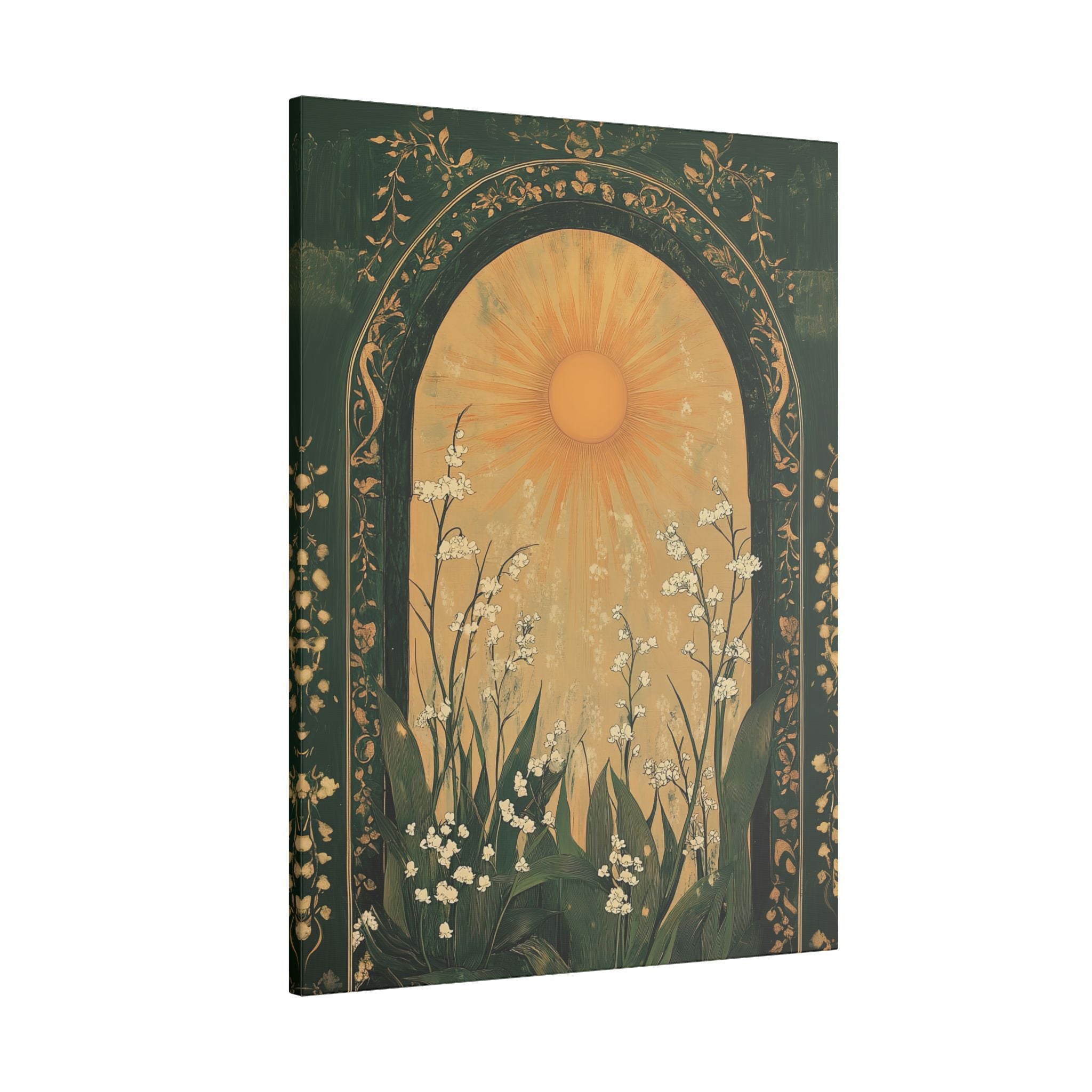 .75" Matte Canvas - Lily of the Valley Archway
