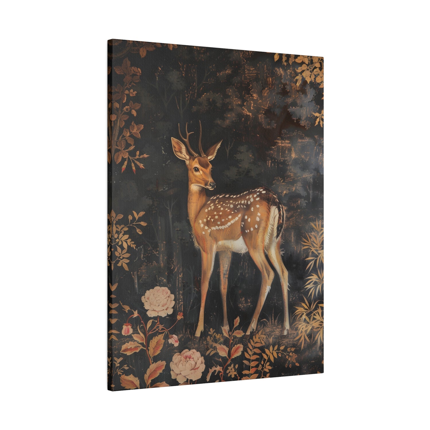 .75&quot; Matte Canvas - Enchanted Forest Doe