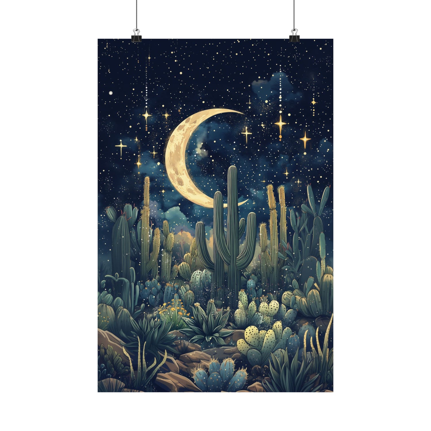 Dreamy Desert Night