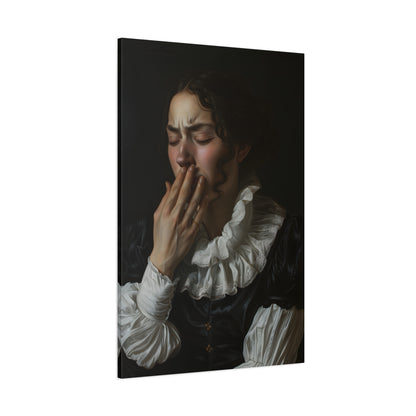 1.25" Matte Canvas - Oh No, It Hit Me