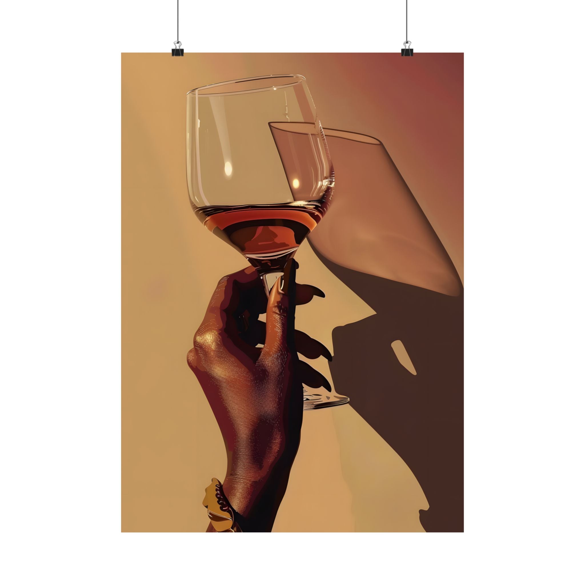 Golden Hour Wine Toast