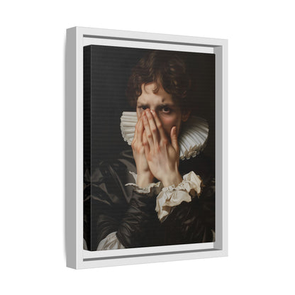 Framed Canvas - The Foul Flush Reaction