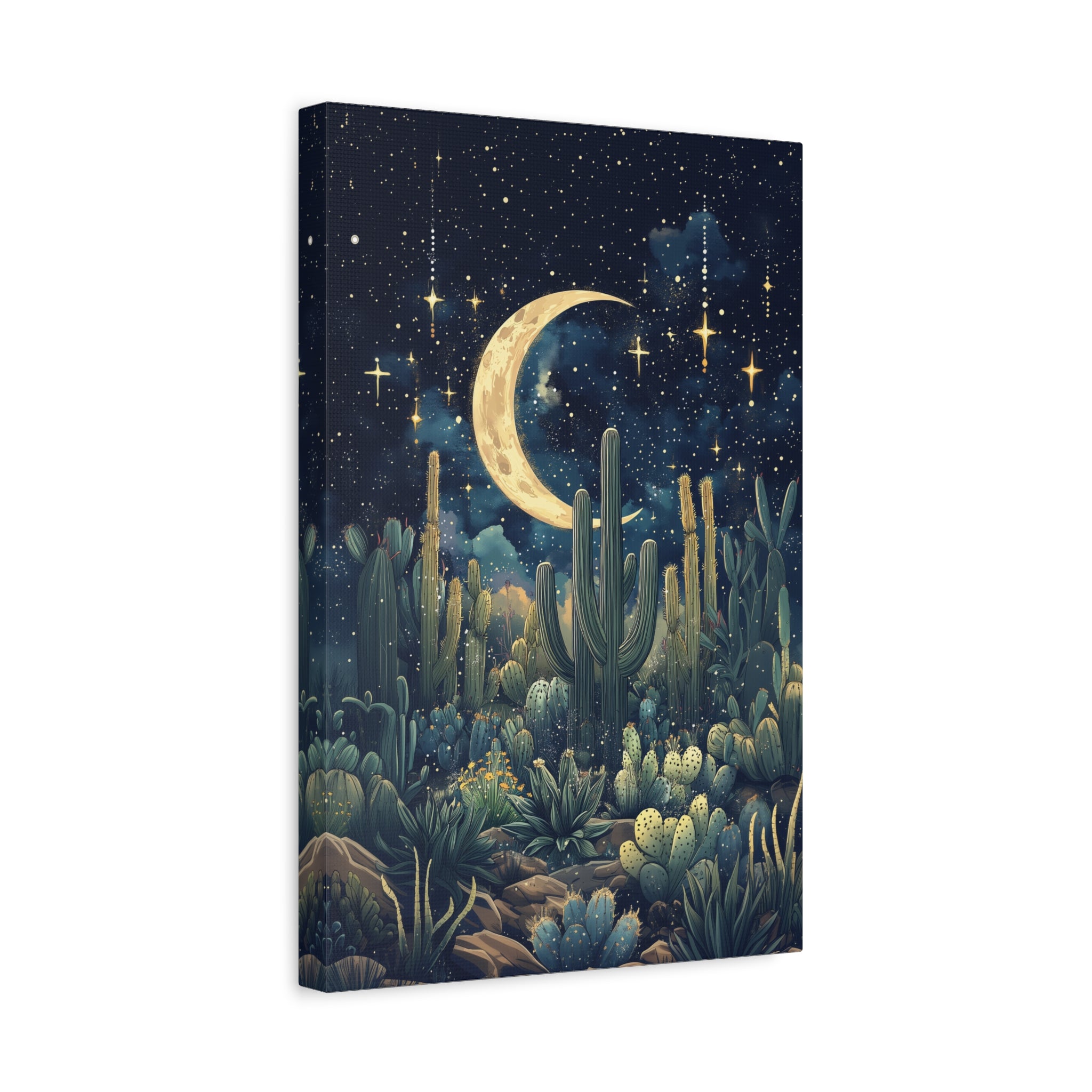 1.25" Matte Canvas - Dreamy Desert Night