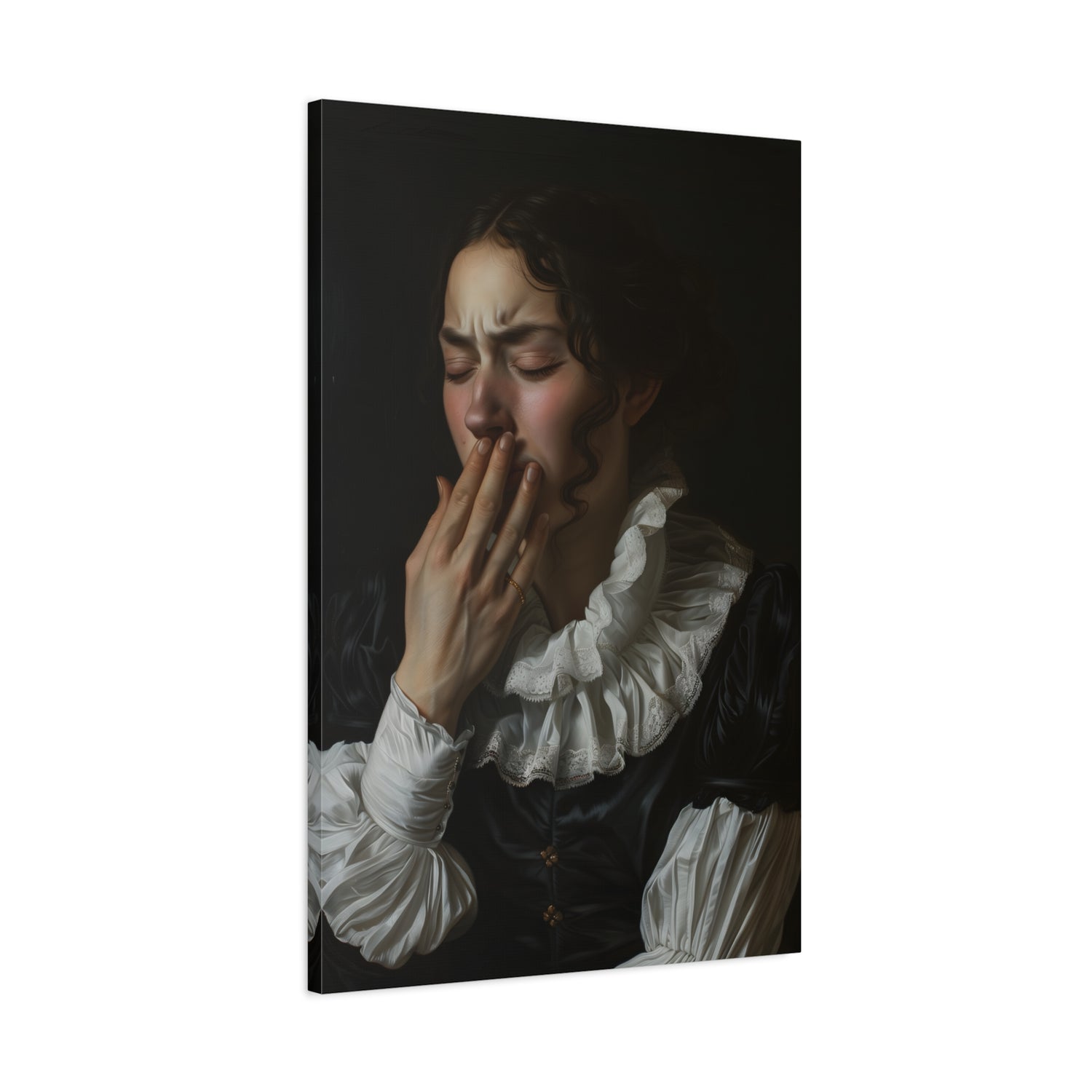 1.25" Matte Canvas - Oh No, It Hit Me