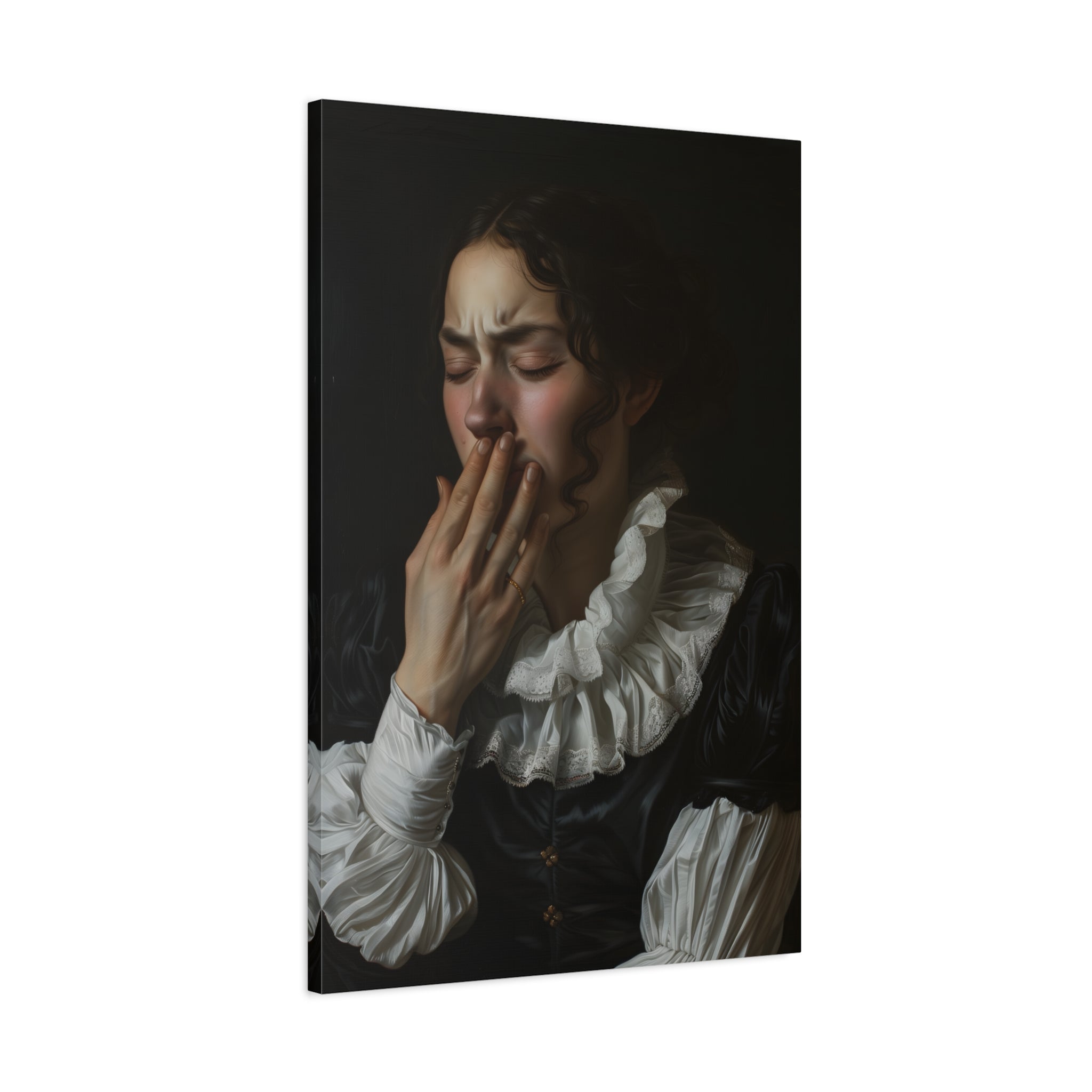1.25" Matte Canvas - Oh No, It Hit Me