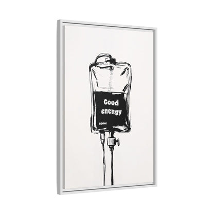 Framed Canvas - Good Energy IV Bag