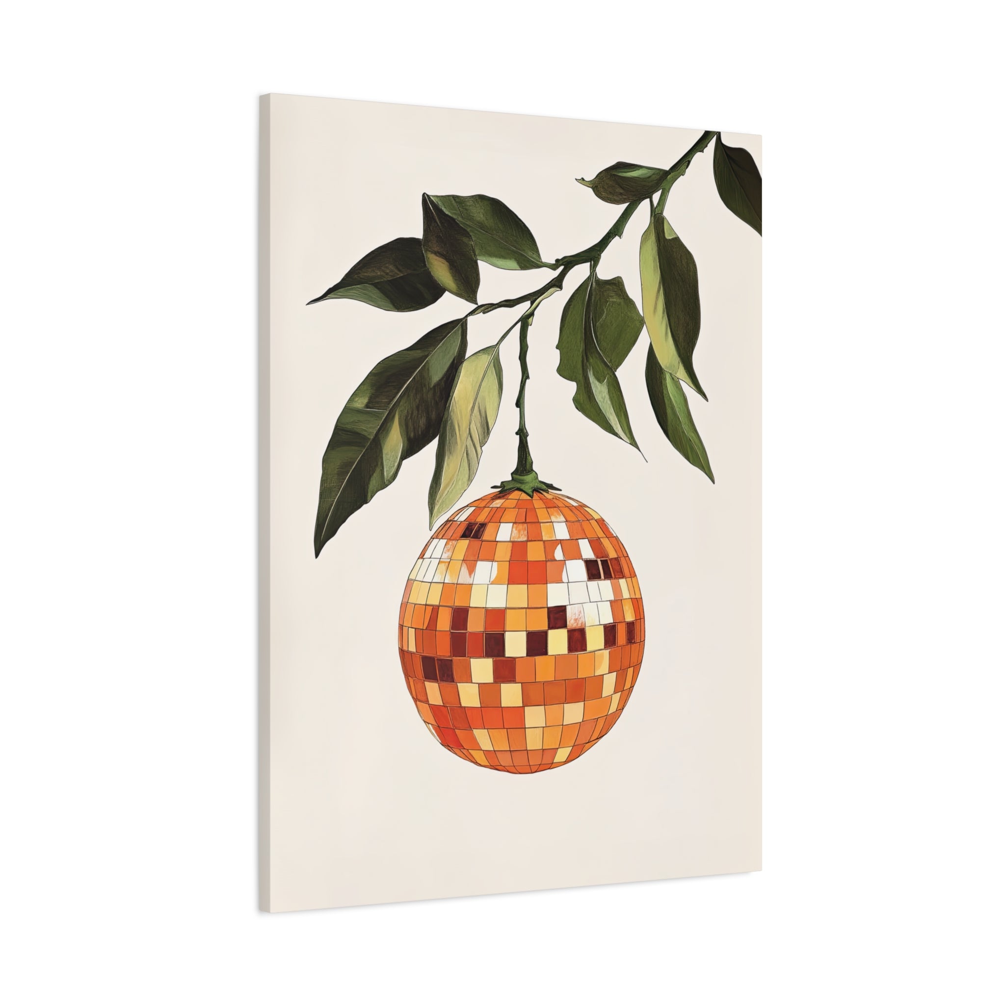 1.25" Matte Canvas - Citrus Disco Glow Drop
